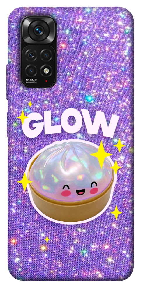 Чохол Purple sparkle dumpling для Xiaomi Redmi Note 11 (Global)