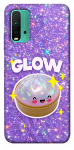 Чехол Purple sparkle dumpling для Xiaomi Redmi Note 9 4G
