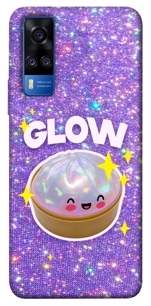 Чохол Purple sparkle dumpling для Vivo Y51a