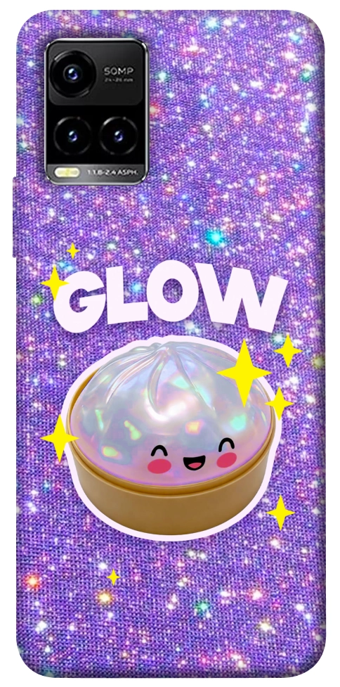 Чохол Purple sparkle dumpling для Vivo Y33s