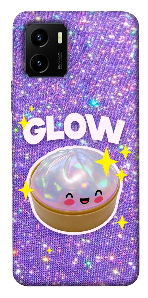 Чохол Purple sparkle dumpling для Vivo Y15s