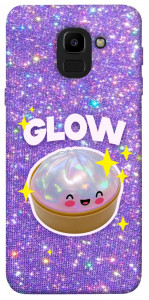 Чохол Purple sparkle dumpling для Galaxy J6 (2018)