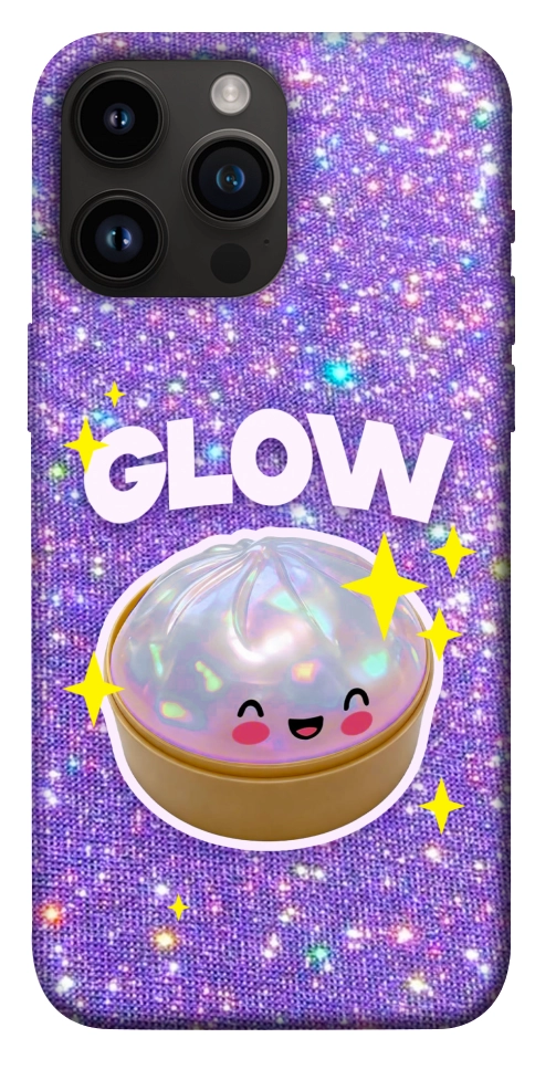 Чехол Purple sparkle dumpling для iPhone 14 Pro Max
