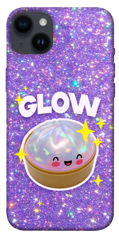 Чехол Purple sparkle dumpling для iPhone 14 Plus