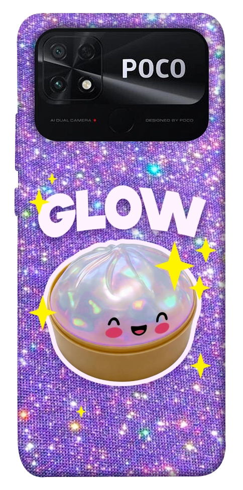 Чохол Purple sparkle dumpling для Xiaomi Poco C40