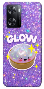 Чехол Purple sparkle dumpling для Oppo A57s