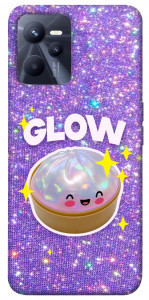 Чехол Purple sparkle dumpling для Realme C35