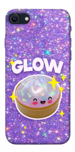 Чехол Purple sparkle dumpling для iPhone SE (2022)