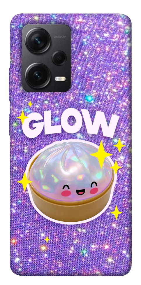 Чехол Purple sparkle dumpling для Xiaomi Redmi Note 12 Pro+