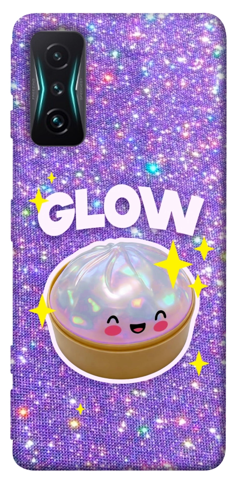 Чехол Purple sparkle dumpling для Xiaomi Redmi K50 Gaming
