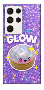 Чехол Purple sparkle dumpling для Galaxy S23 Ultra
