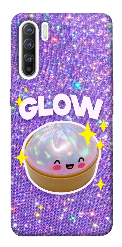 Чохол Purple sparkle dumpling для Oppo Reno 3