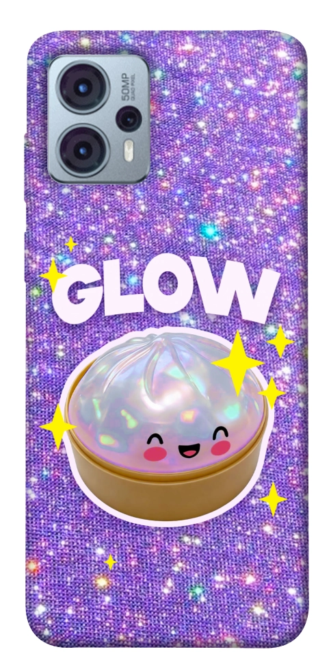 Чехол Purple sparkle dumpling для Motorola Moto G23