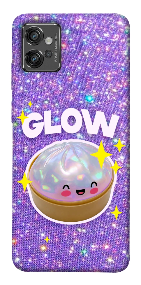 Чехол Purple sparkle dumpling для Motorola Moto G32