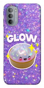 Чохол Purple sparkle dumpling для Motorola Moto G31