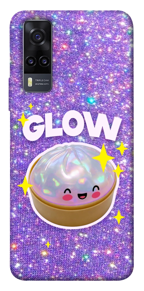 Чохол Purple sparkle dumpling для Vivo Y31