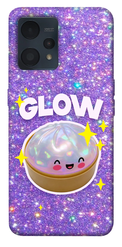 Чехол Purple sparkle dumpling для Realme 9 Pro+