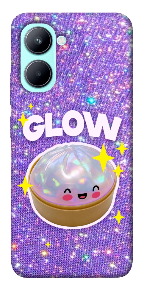 Чехол Purple sparkle dumpling для Realme C33