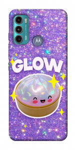 Чехол Purple sparkle dumpling для Motorola Moto G60