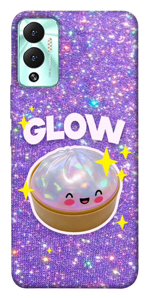 Чехол Purple sparkle dumpling для Infinix Hot 12 Play