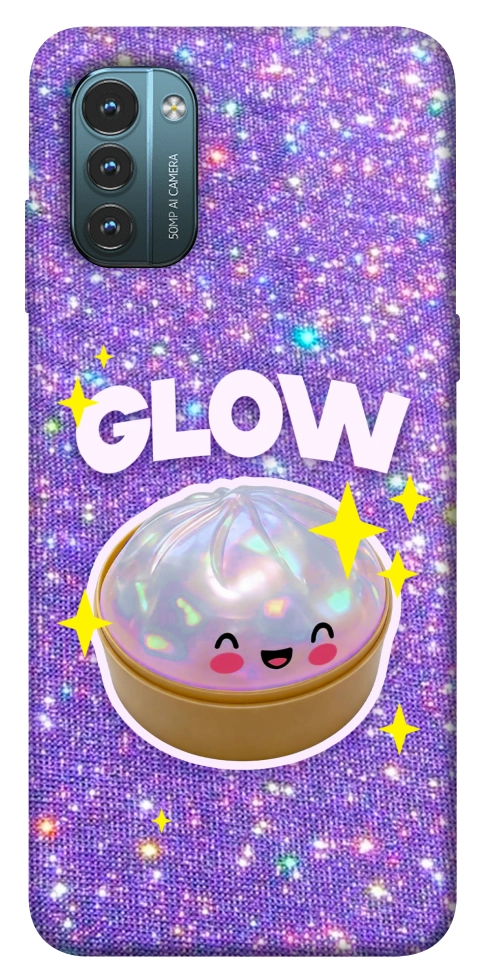 Чехол Purple sparkle dumpling для Nokia G21