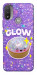 Чехол Purple sparkle dumpling для Motorola Moto E20