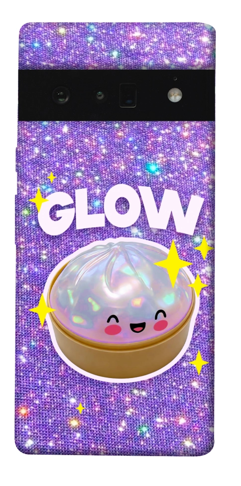 Чохол Purple sparkle dumpling для Google Pixel 6 Pro