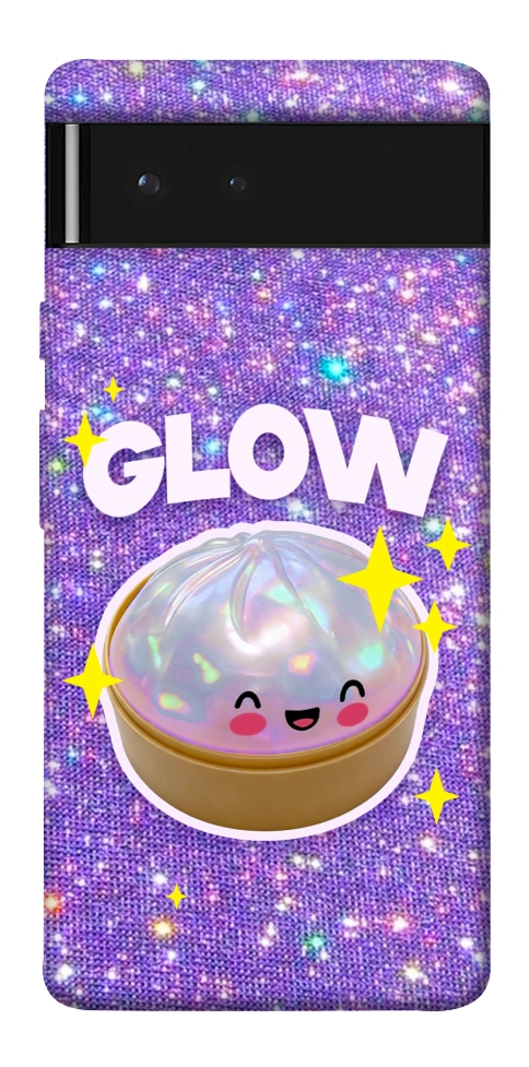 Чехол Purple sparkle dumpling для Google Pixel 6