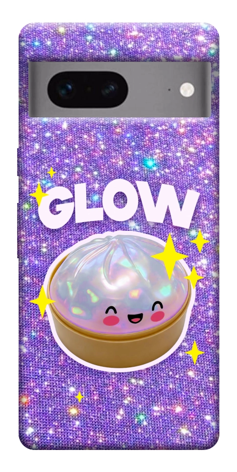Чохол Purple sparkle dumpling для Google Pixel 7