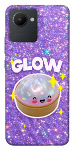 Чехол Purple sparkle dumpling для Realme C30s