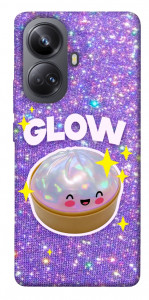 Чехол Purple sparkle dumpling для Realme 10 Pro+