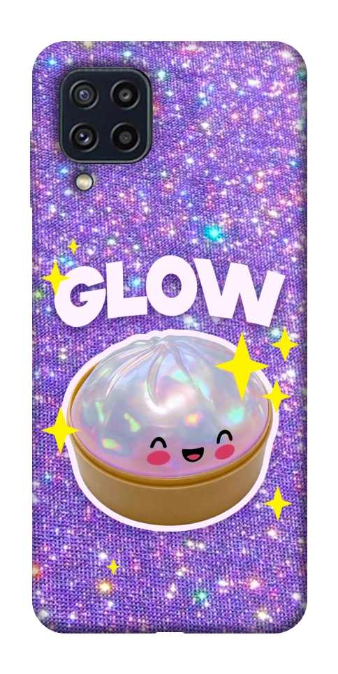 Чохол Purple sparkle dumpling для Galaxy M32