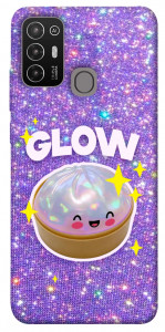 Чехол Purple sparkle dumpling для ZTE Blade A52