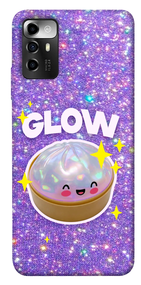 Чехол Purple sparkle dumpling для ZTE Blade A72