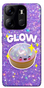Чохол Purple sparkle dumpling для Tecno Spark Go 2023