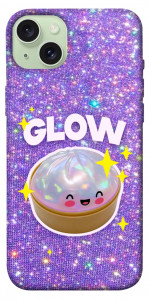 Чохол Purple sparkle dumpling для iPhone 15 Plus