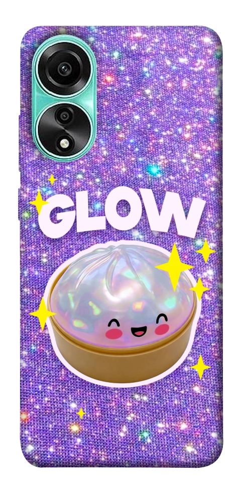 Чохол Purple sparkle dumpling для Oppo A78 4G