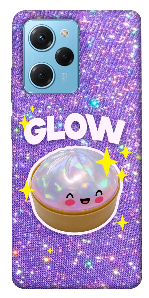 Чехол Purple sparkle dumpling для Xiaomi Poco X5 Pro 5G