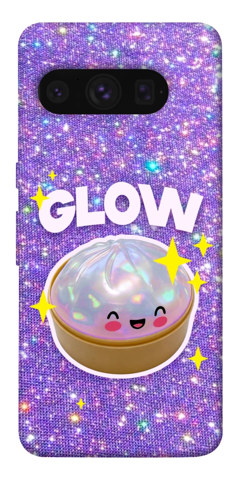 Чехол Purple sparkle dumpling для Google Pixel 8 Pro