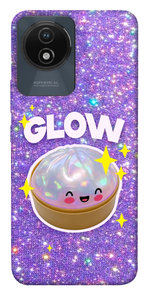 Чохол Purple sparkle dumpling для Vivo Y02