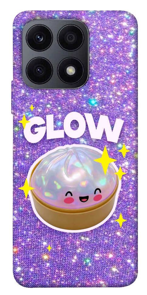 Чехол Purple sparkle dumpling для Huawei Honor X8a