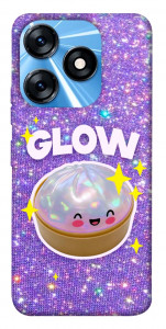 Чехол Purple sparkle dumpling для TECNO Spark 10