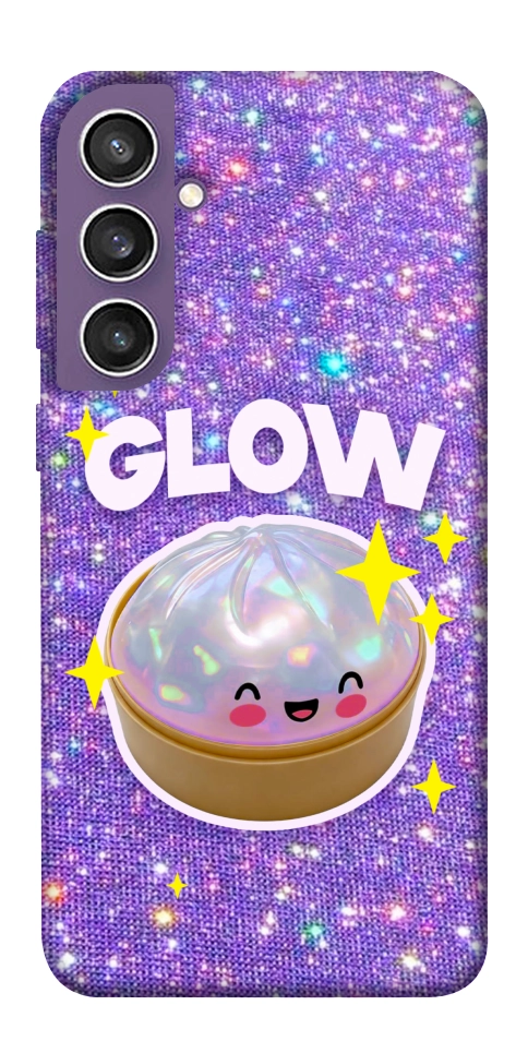 Чехол Purple sparkle dumpling для Galaxy S23 FE