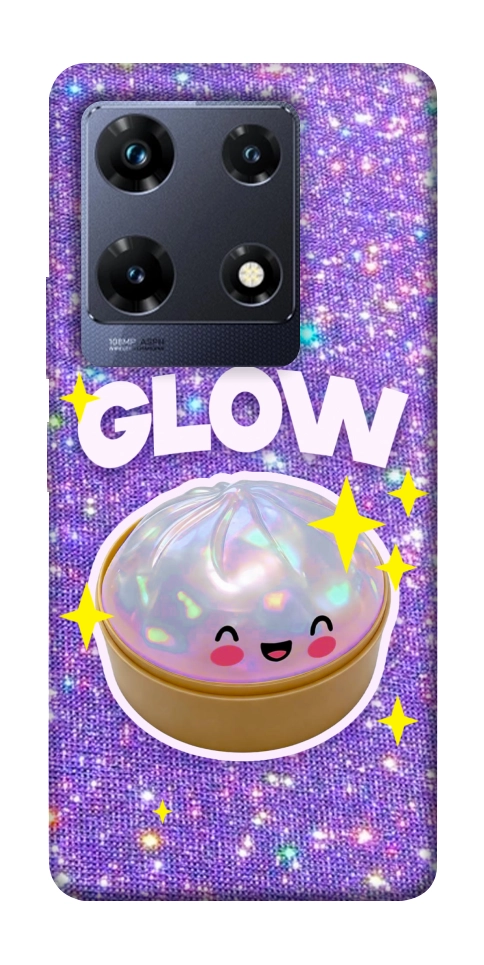 Чехол Purple sparkle dumpling для Infinix Note 30 Pro NFC