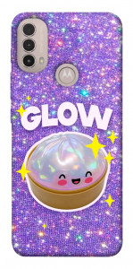 Чехол Purple sparkle dumpling для Motorola Moto E30