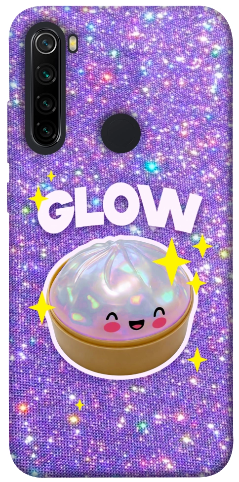Чохол Purple sparkle dumpling для Xiaomi Redmi Note 8 2021