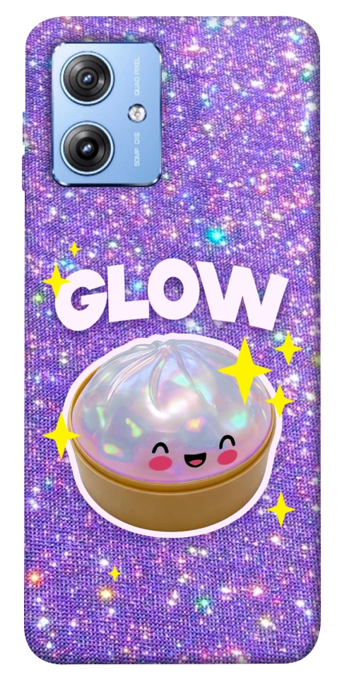 Чохол Purple sparkle dumpling для Motorola Moto G84