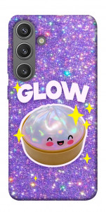 Чехол Purple sparkle dumpling для Galaxy S24