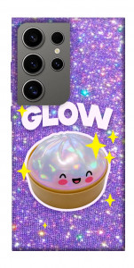 Чехол Purple sparkle dumpling для Galaxy S24 Ultra