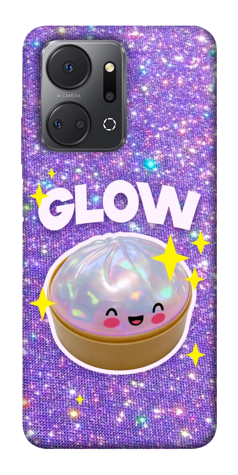 Чохол Purple sparkle dumpling для Huawei Honor X7a